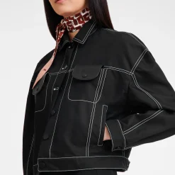 Discount Longchamp Blouson Noir
