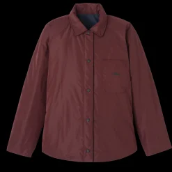 Hot Longchamp Blouson Ouatiné Marine/Bordeaux