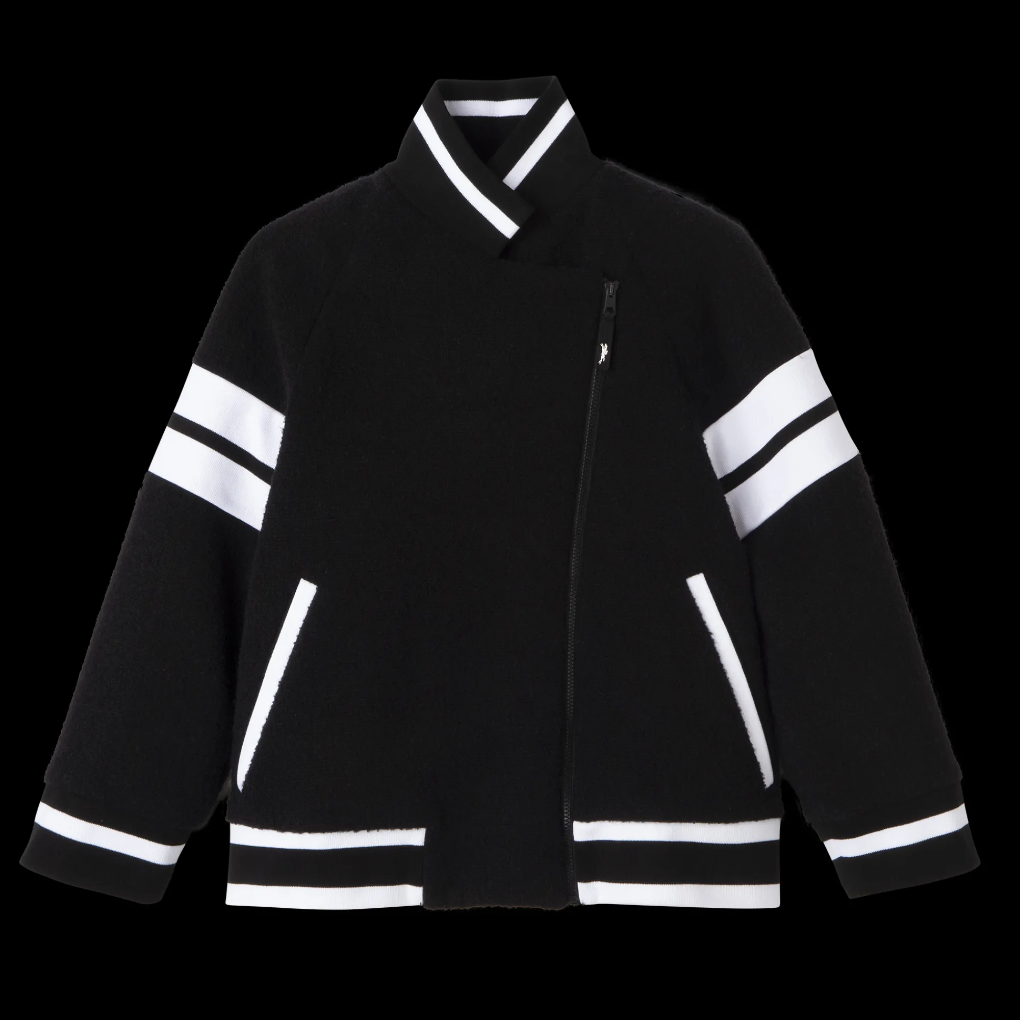 Outlet Longchamp Blouson Oversized Noir