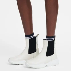 Online Longchamp Boots Freeminder Ecru