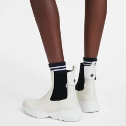 Online Longchamp Boots Freeminder Ecru