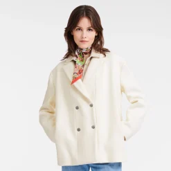 Clearance Longchamp Caban Ecru