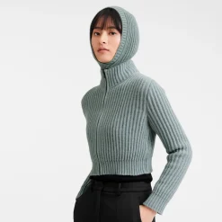 Outlet Longchamp Cagoule Céladon