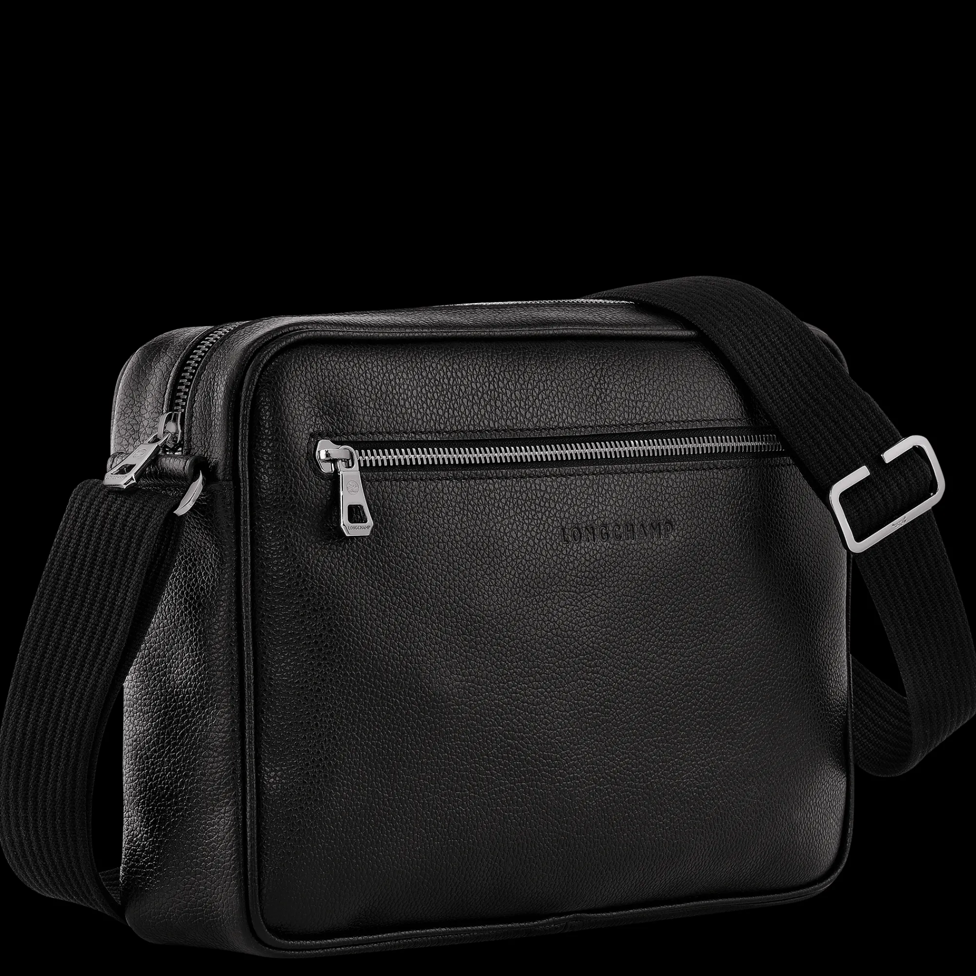 Online Longchamp Camera Bag M Le Foulonné Noir