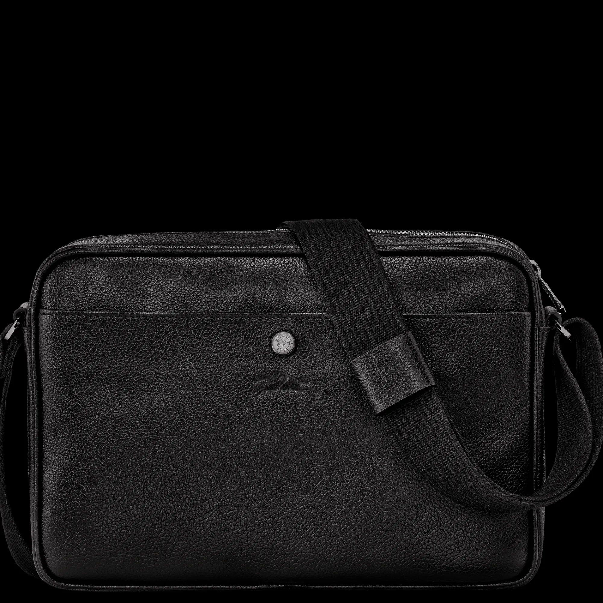 Online Longchamp Camera Bag M Le Foulonné Noir