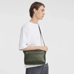 Longchamp Camera Bag M Le Foulonné Kaki