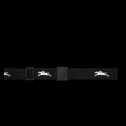 Clearance Longchamp Ceinture Femme Noir