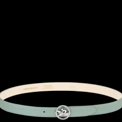 Sale Longchamp Ceinture Femme La Médaille Céladon