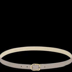 Sale Longchamp Ceinture Femme Le Foulonné Tourterelle