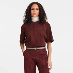 Sale Longchamp Ceinture Femme Le Foulonné Tourterelle