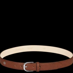 New Longchamp Ceinture Femme Le Pliage Cognac