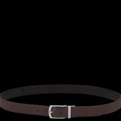 Sale Longchamp Ceinture Homme Le Foulonné Moka/Noir