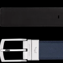 Online Longchamp Ceinture Homme Le Foulonné Navy/Noir