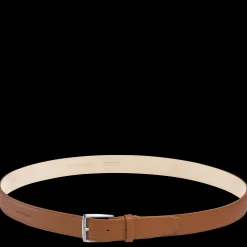 Hot Longchamp Ceinture Homme Le Foulonné Caramel