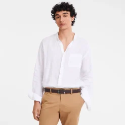 Discount Longchamp Ceinture Homme Sur Seine Noir/Moka
