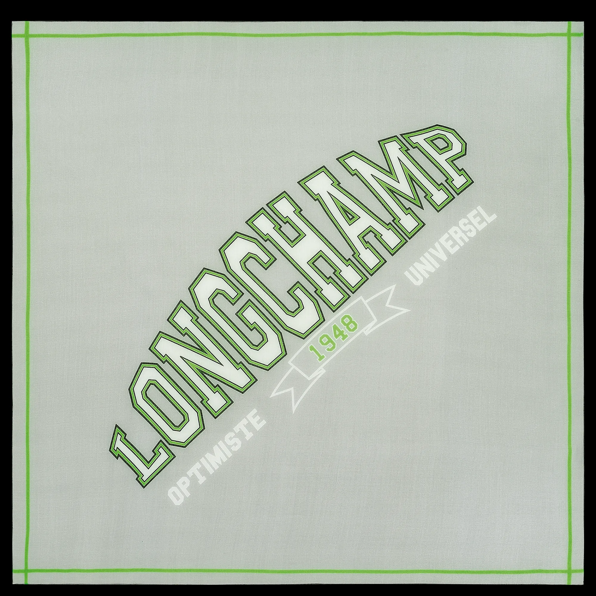 Sale Longchamp Écharpe Le Pliage Université Gris