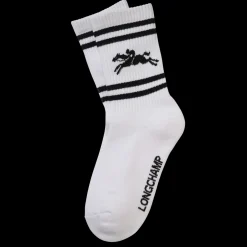 Outlet Longchamp Chaussettes Blanc