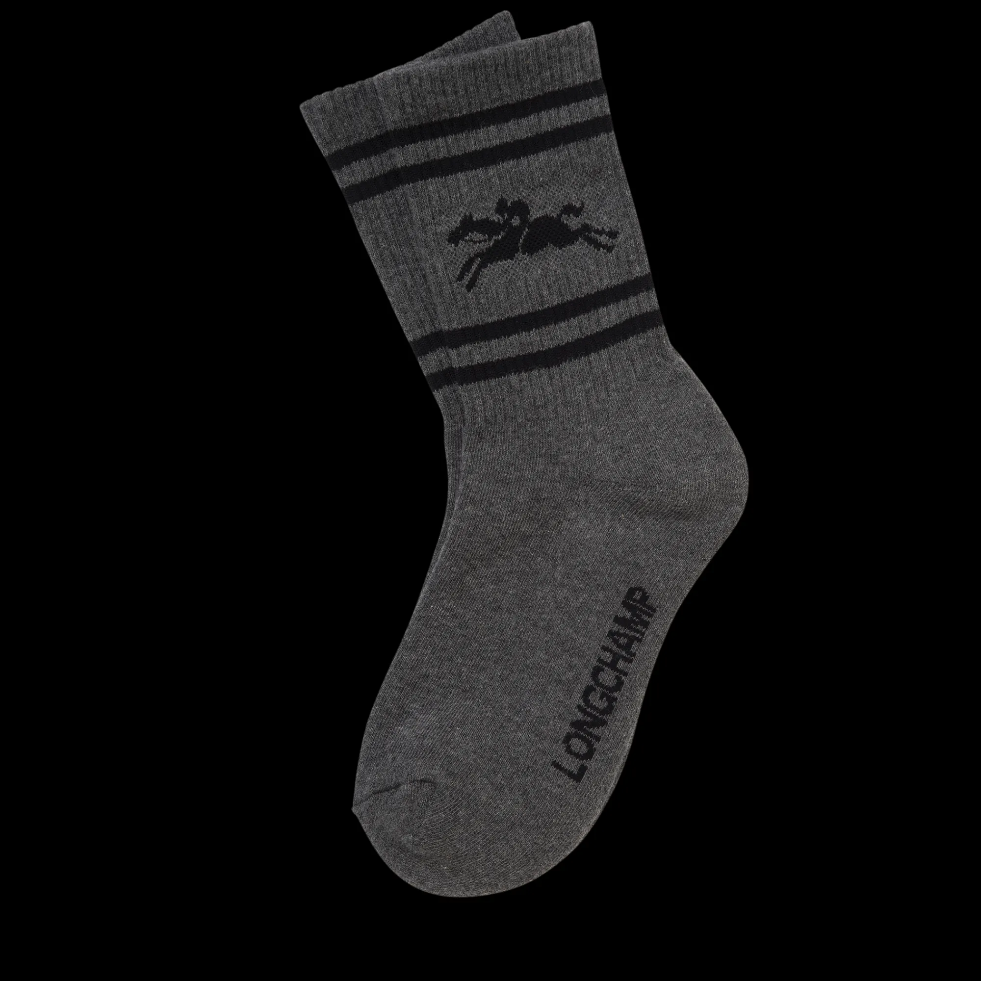 Online Longchamp Chaussettes Anthracite
