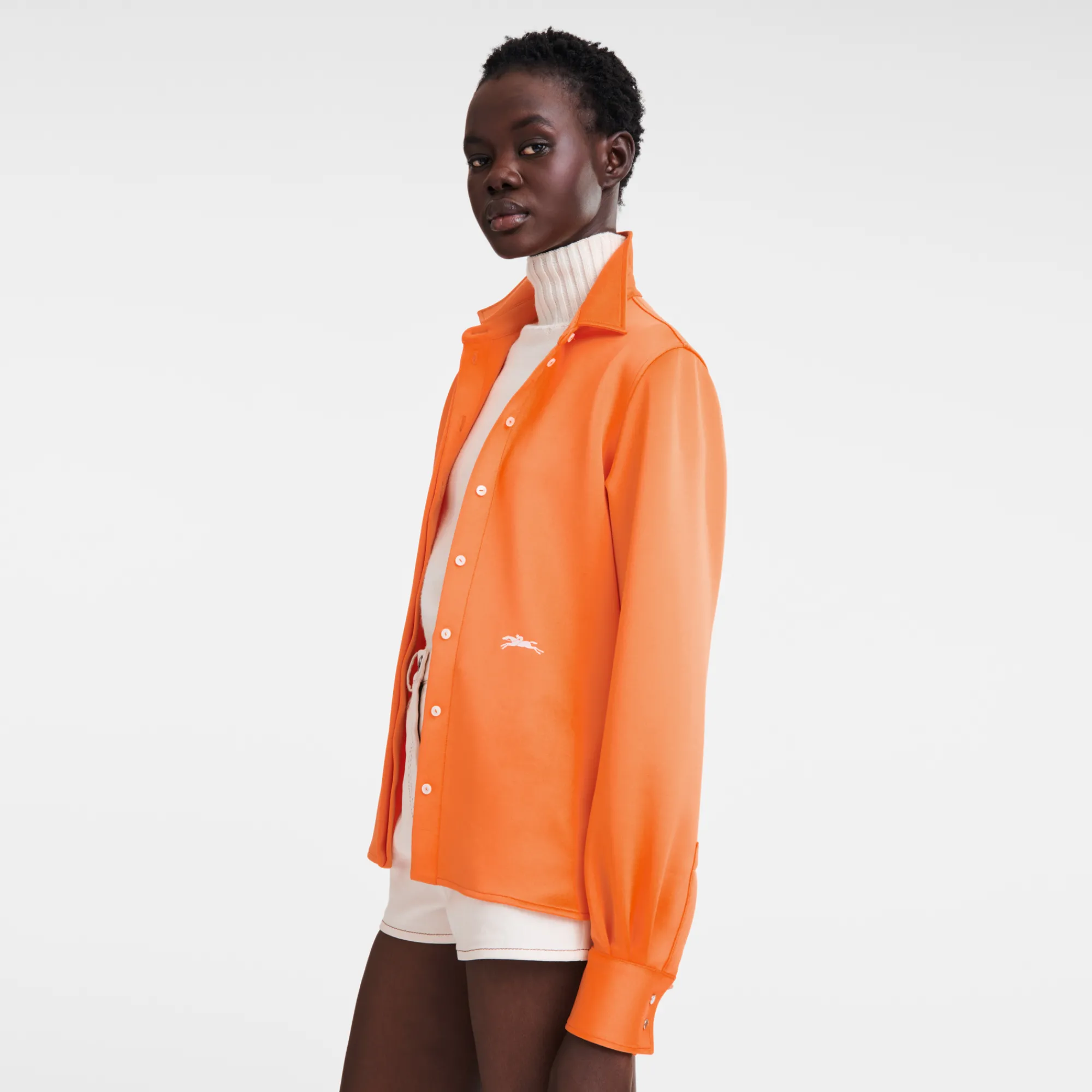 Sale Longchamp Chemise Orange