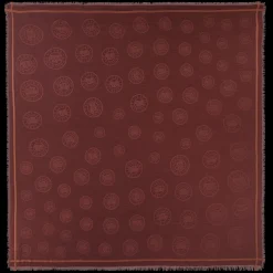 Online Longchamp Châle La Médaille Bordeaux