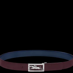 Outlet Longchamp Delta Box Marine/Bordeaux