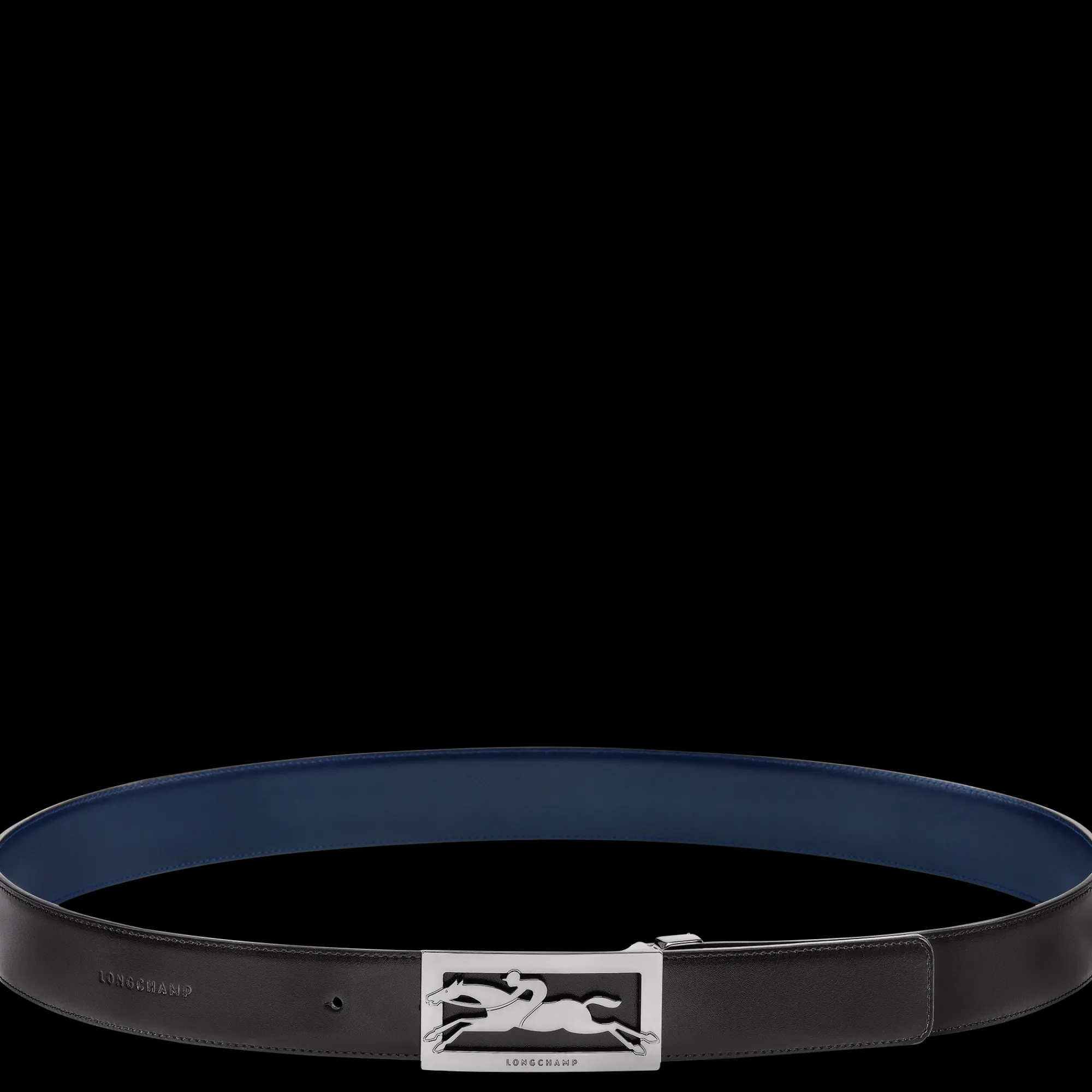 New Longchamp Delta Box Noir/Marine