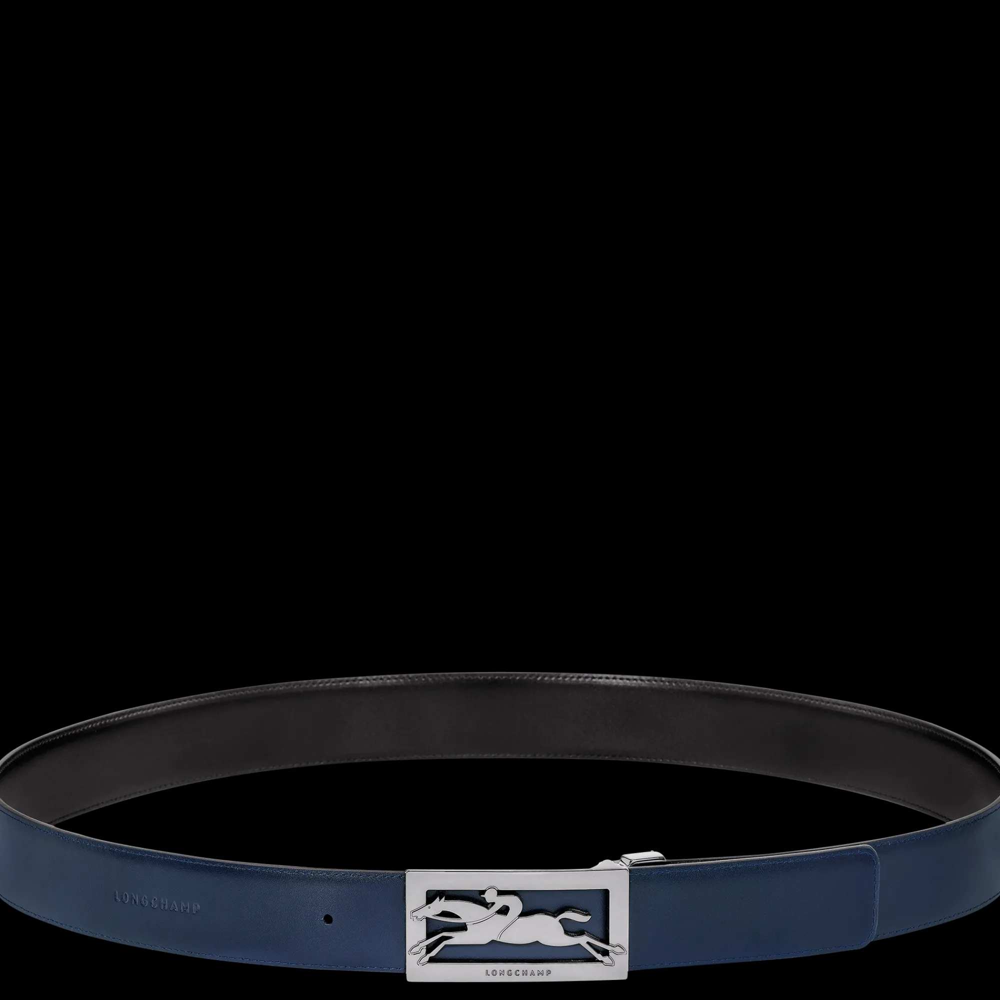 New Longchamp Delta Box Noir/Marine