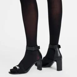 Outlet Longchamp Escarpins La Baronne Noir