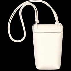 Discount Longchamp Etui Téléphone Avec Cordon Le Pliage Xtra Ecru