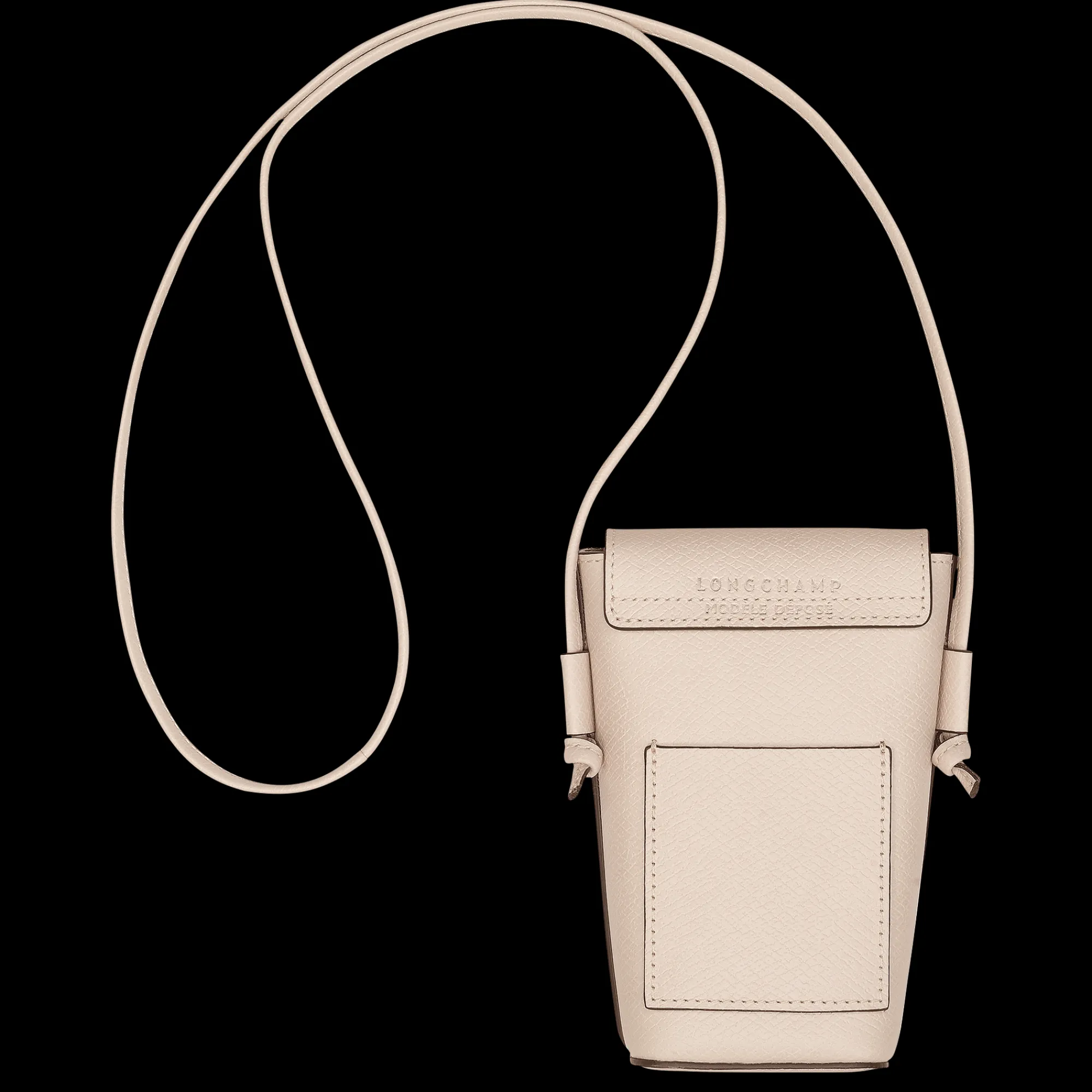 New Longchamp Etui Téléphone Avec Cordon Épure Papier