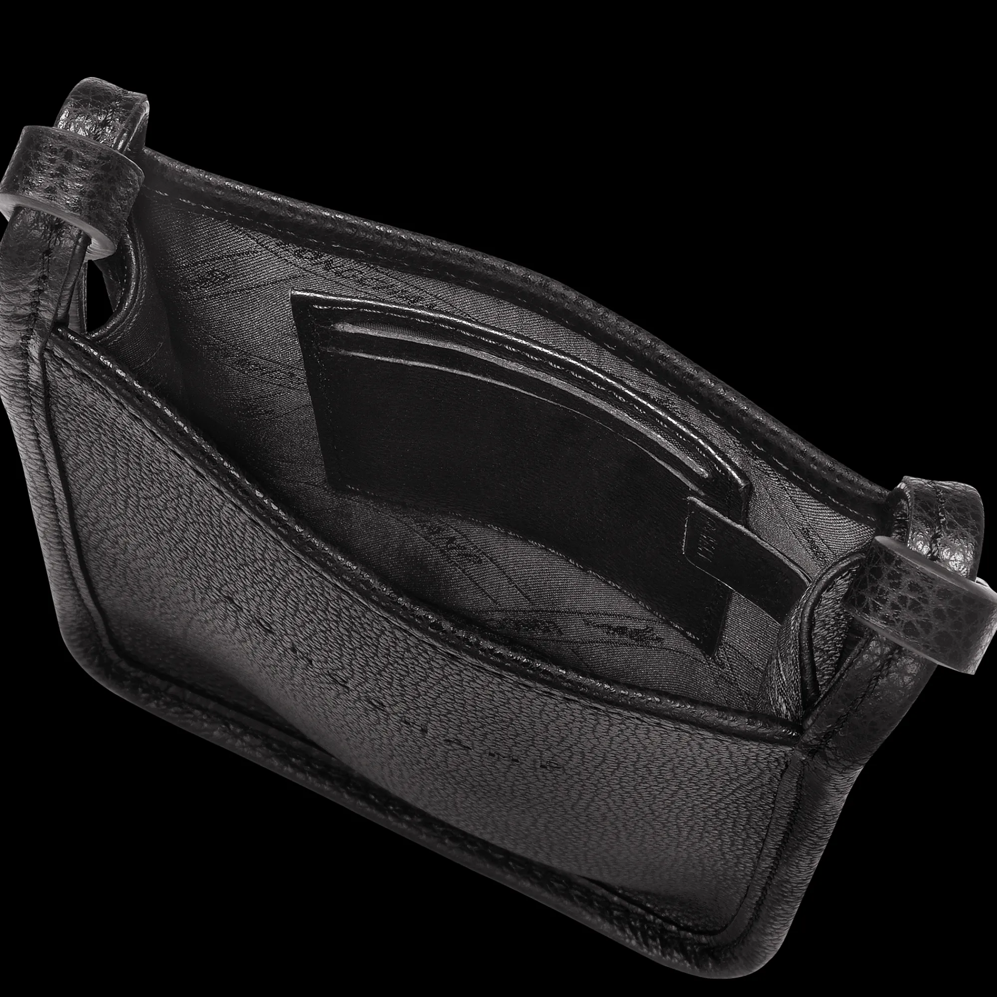 Longchamp Etui Téléphone Le Foulonné Noir
