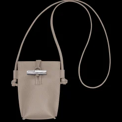 Hot Longchamp Etui Téléphone Le Roseau Argile