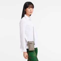 Hot Longchamp Etui Téléphone Le Roseau Argile