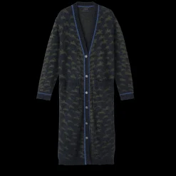 Sale Longchamp Gilet Long Marine