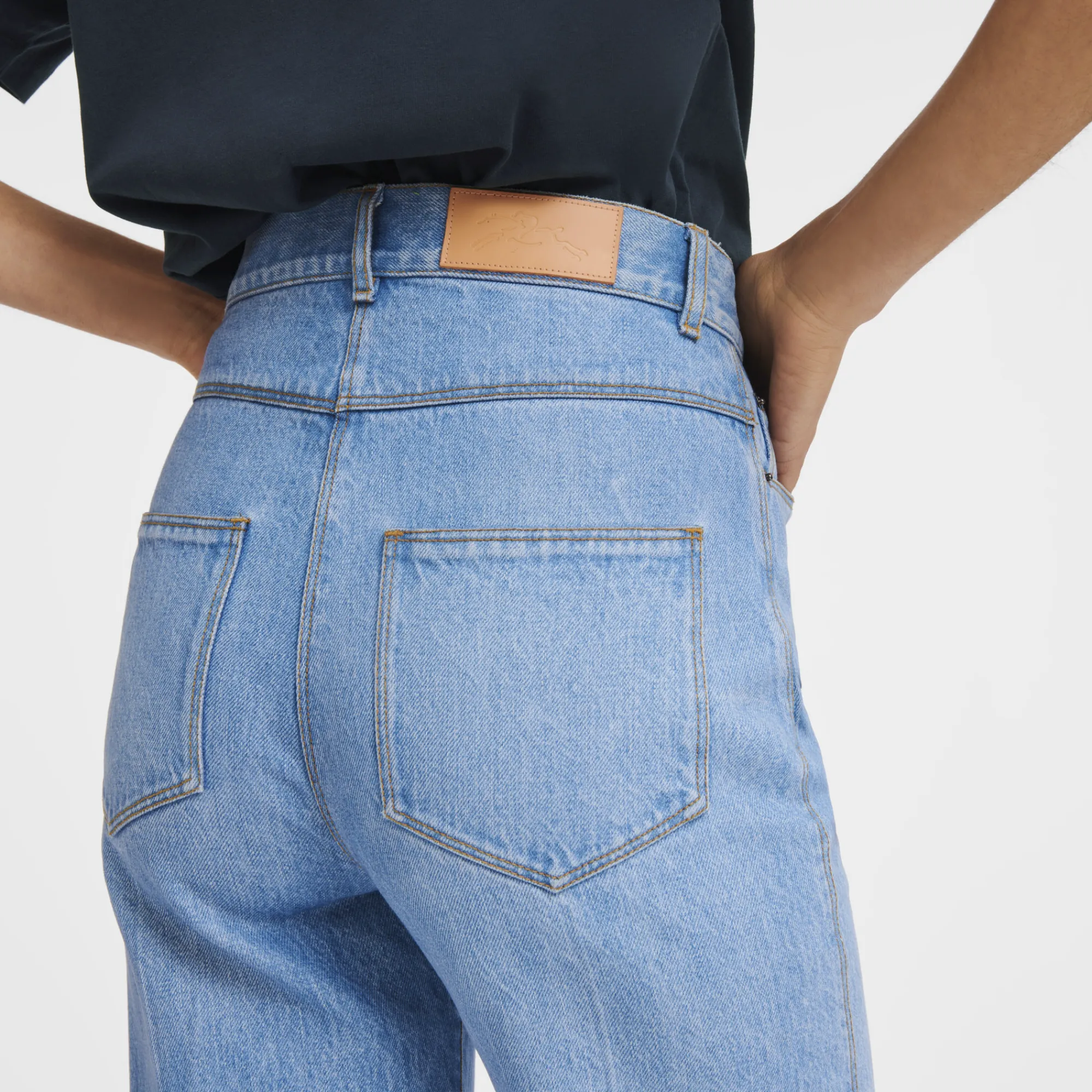 Outlet Longchamp Jean's Bleu