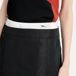 New Longchamp Jupe Avec Empiècement Ceinture Noir