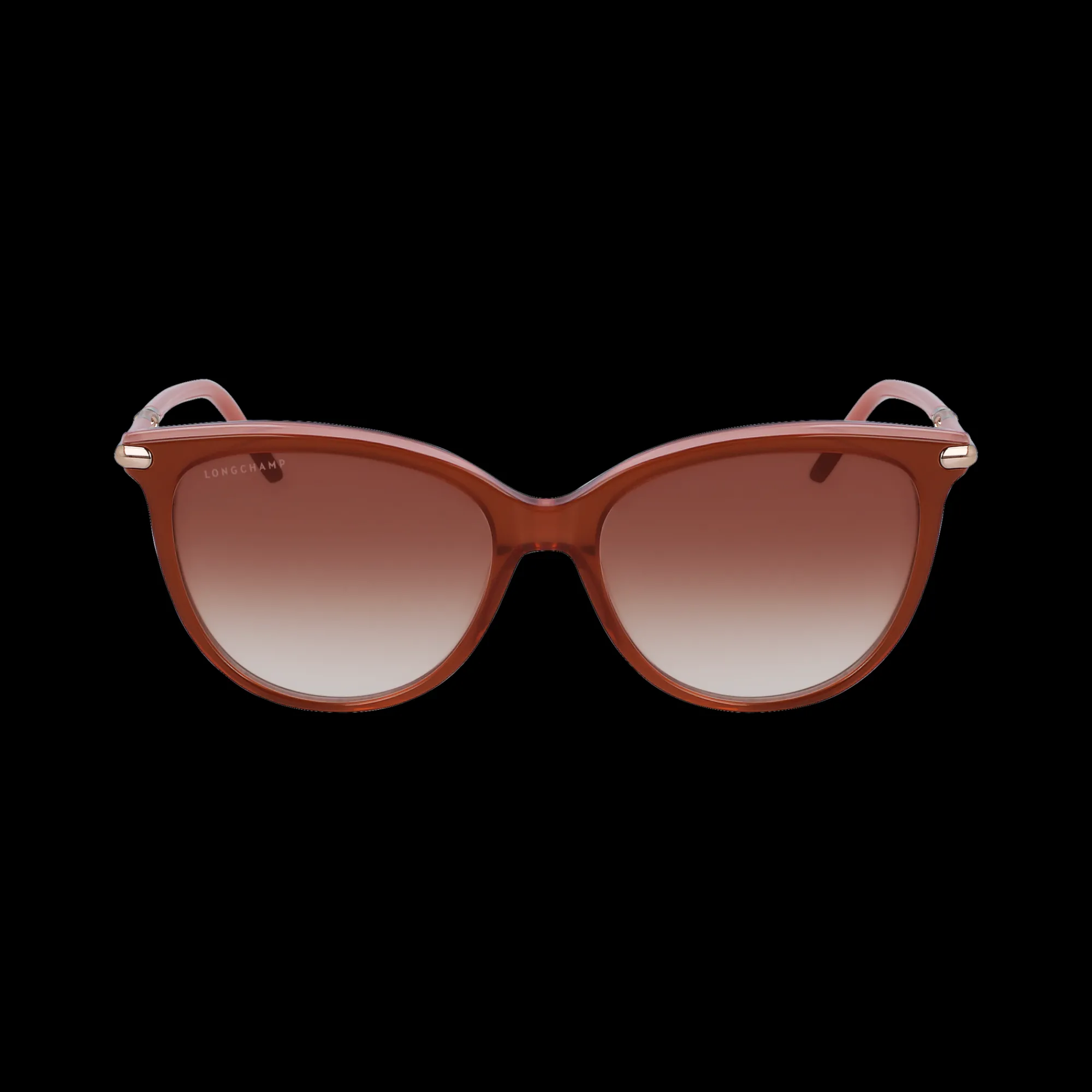 Online Longchamp Lunettes De Soleil Marron rose