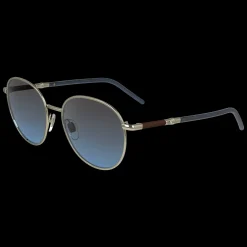 Online Longchamp Lunettes De Soleil Gold