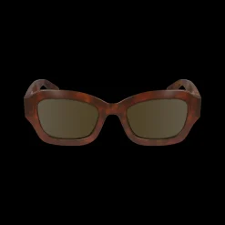 Hot Longchamp Lunettes De Soleil Ecaille Marron