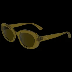 Longchamp Lunettes De Soleil Marron