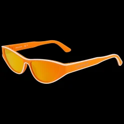 Outlet Longchamp Lunettes De Soleil Orange