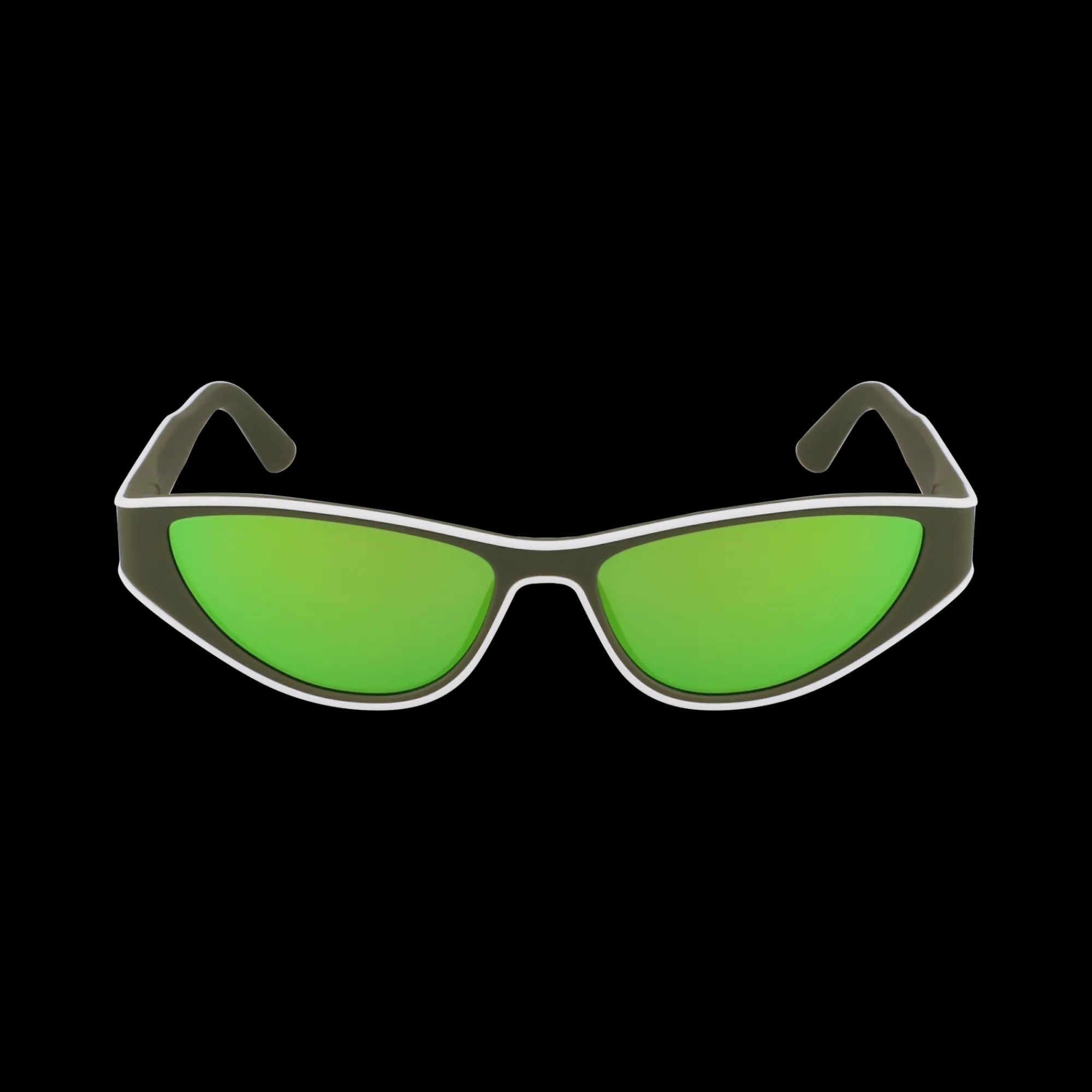 Outlet Longchamp Lunettes De Soleil Kaki