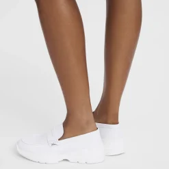 Best Longchamp Mocassins Au Sultan Blanc