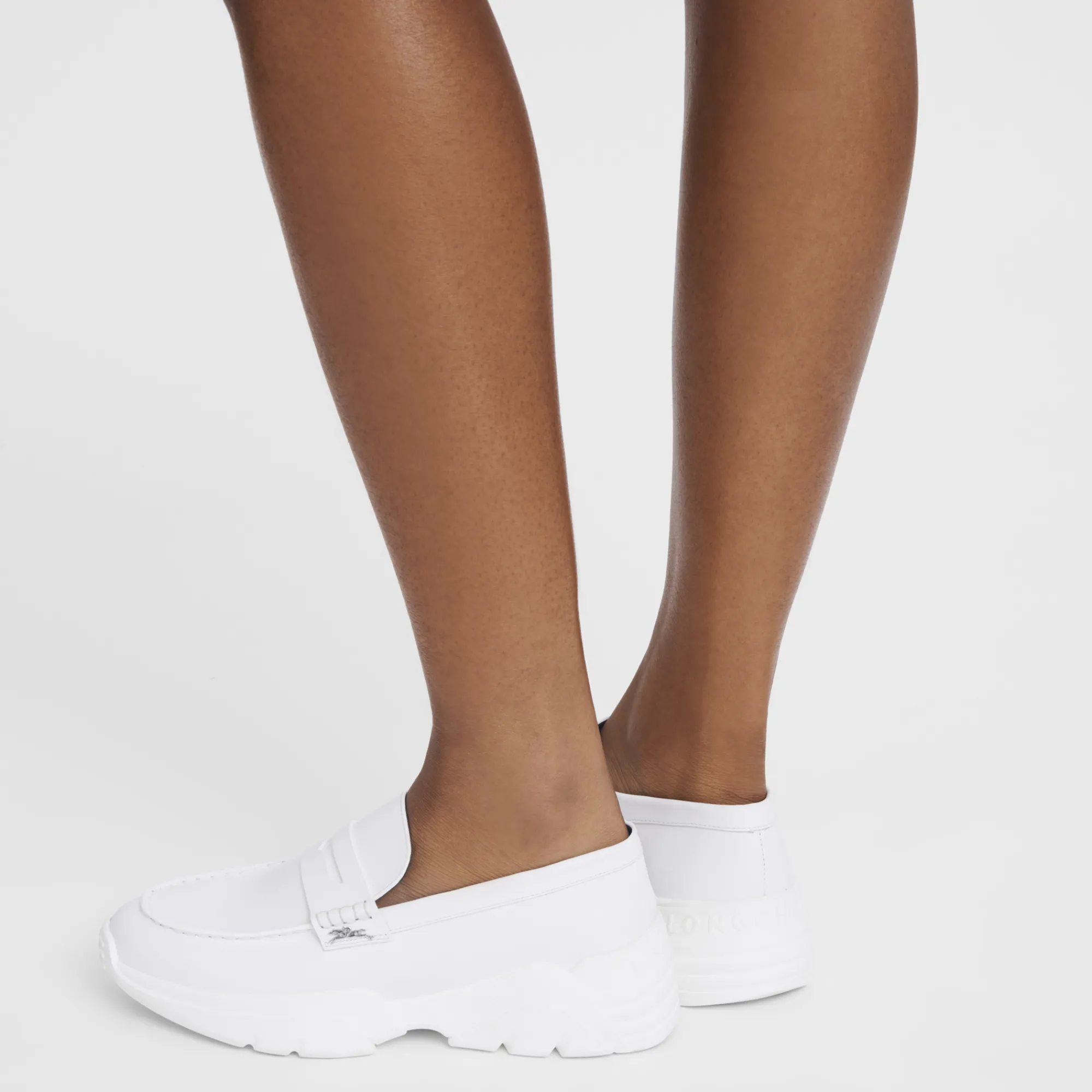Best Longchamp Mocassins Au Sultan Blanc