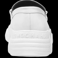 Best Longchamp Mocassins Au Sultan Blanc