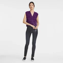 Hot Longchamp Pantalon Noir
