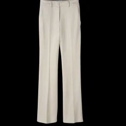 Outlet Longchamp Pantalon De Costume Ecru