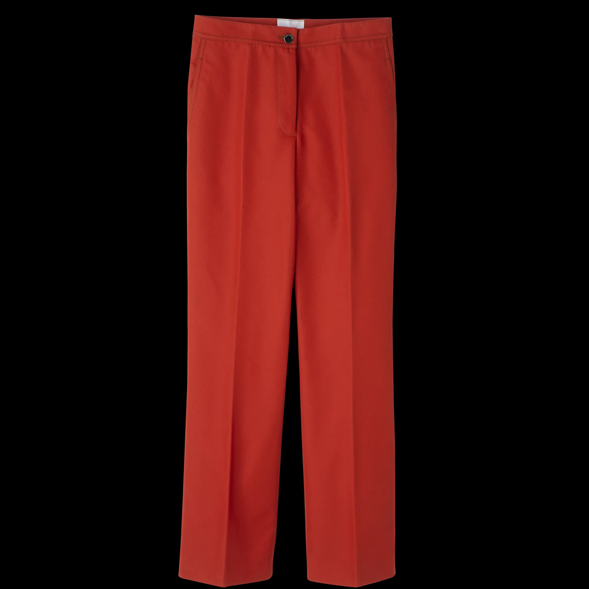 New Longchamp Pantalon Droit Paprika