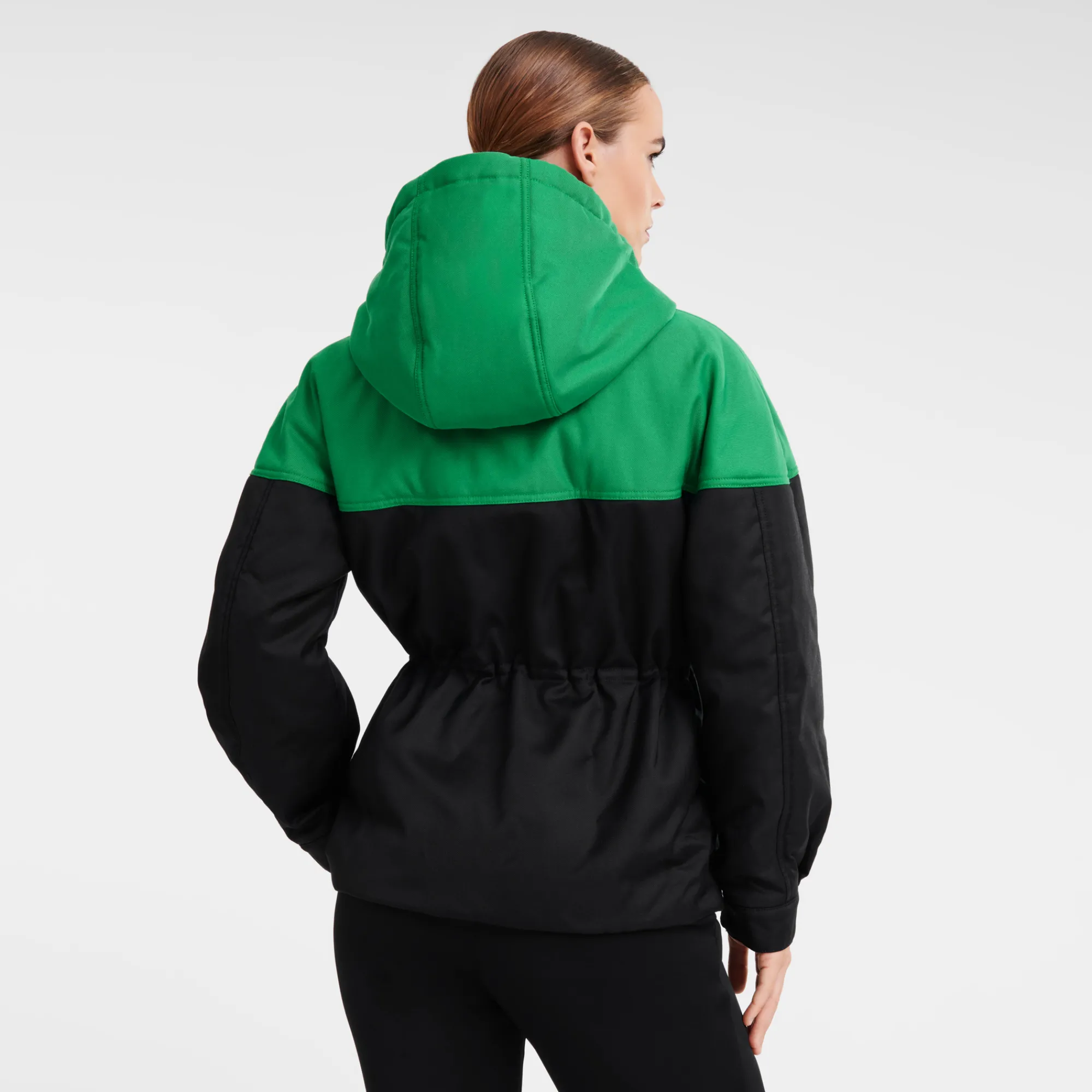 Longchamp Parka Courte Vert