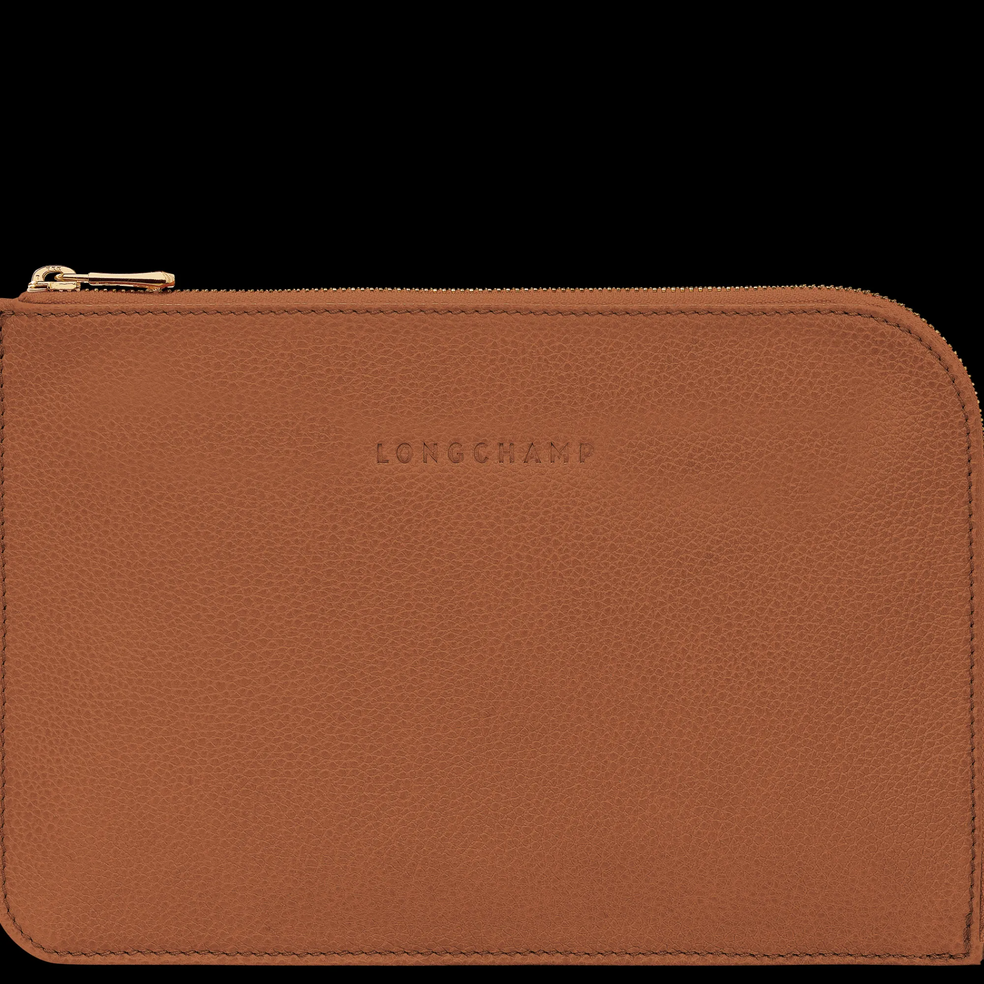 Best Longchamp Pochette Le Foulonné Caramel